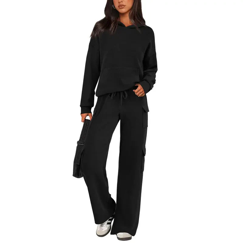 Women's Fashion Cozy Knit Lounge Set