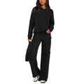 Women's Fashion Cozy Knit Lounge Set